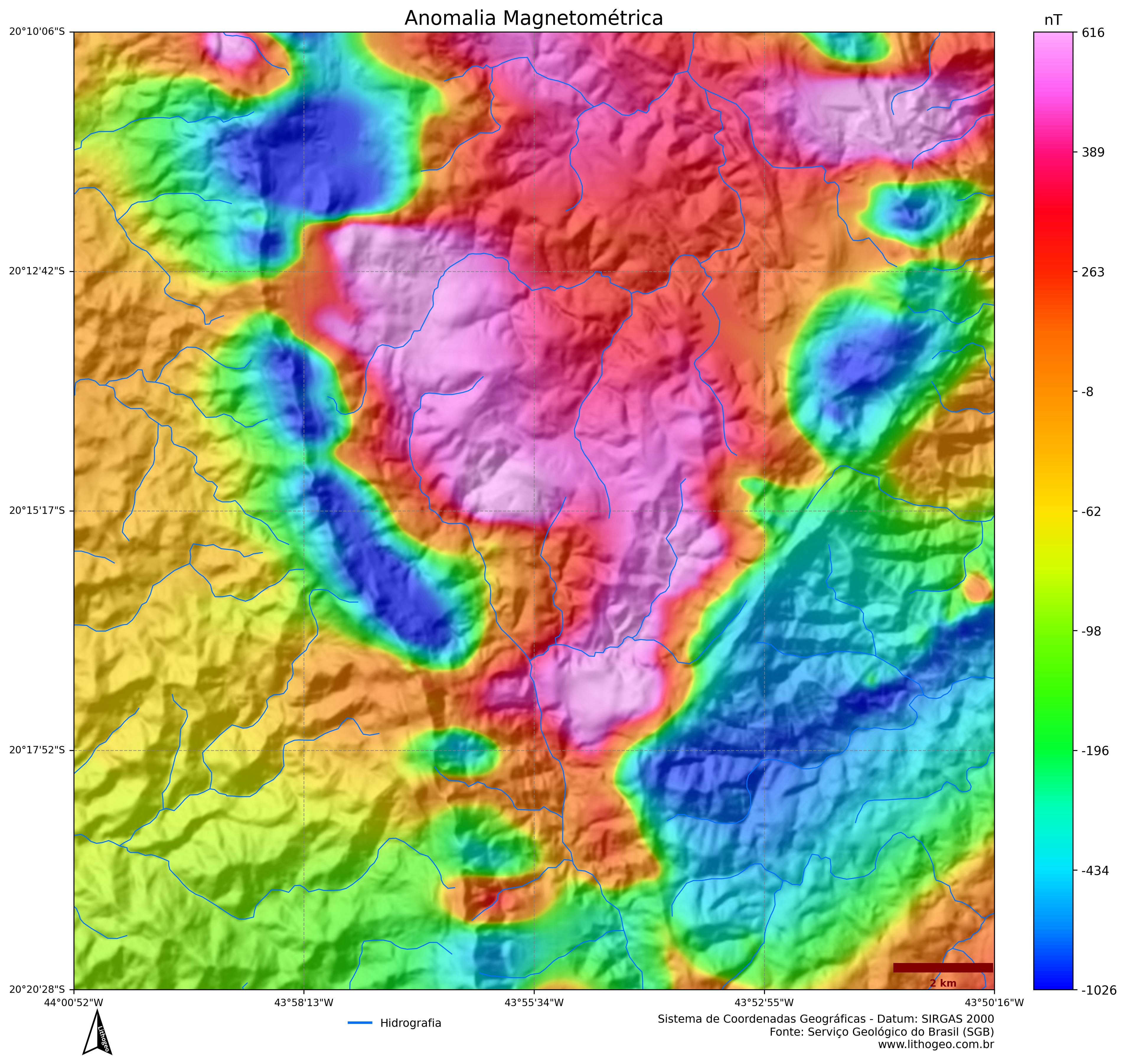 Anomalia Magnética (CMA)